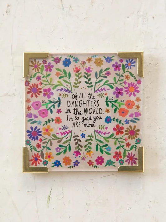 Corner Magnet Keepsake - Of All The Daughters