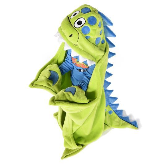 Dinosaur Hooded Blanket