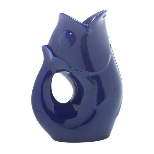 Cobalt Large Gurgle Pot