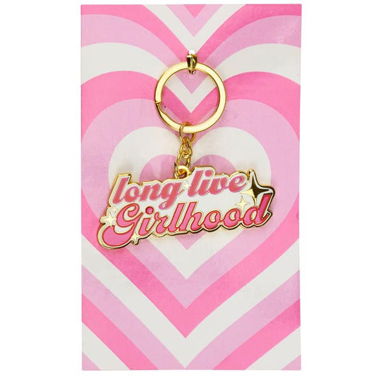 Long Live Girlhood Keychain