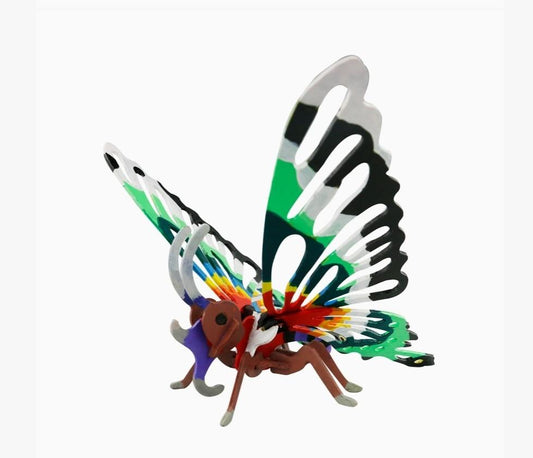 3D Wooden Puzzle Paint Kit - Butterfly