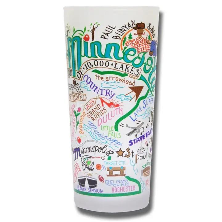Minnesota Drinking Glass