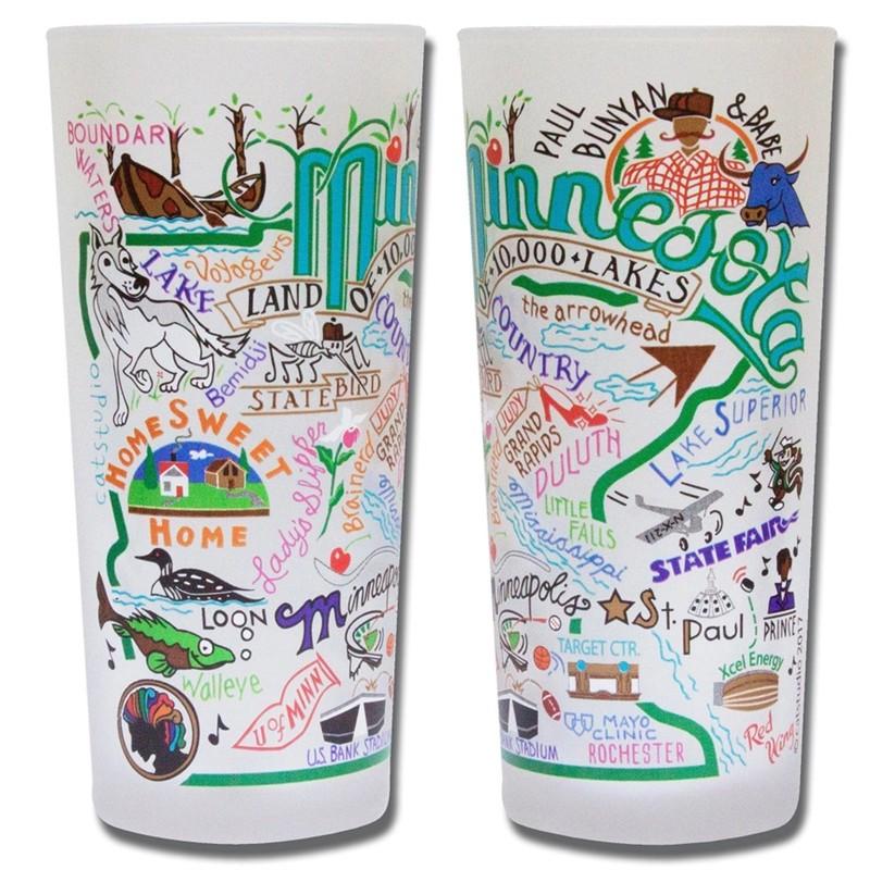 Minnesota Drinking Glass