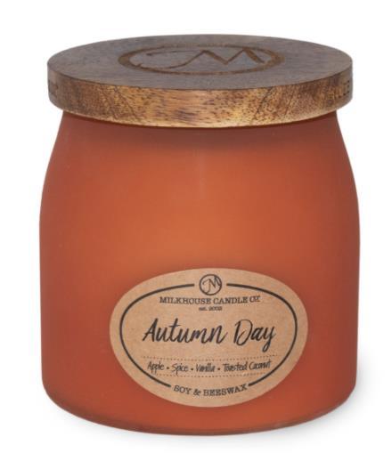 Frosted Oak & Amber Milkbottle