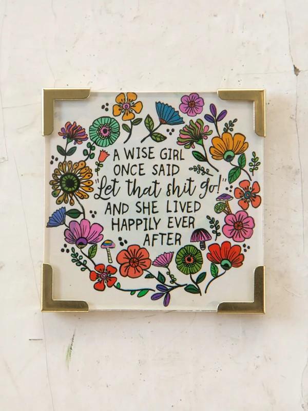 Corner Magnet Keepsake - Wise Girl