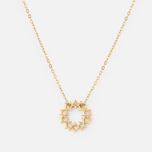 Crown of Thorns Link Necklace