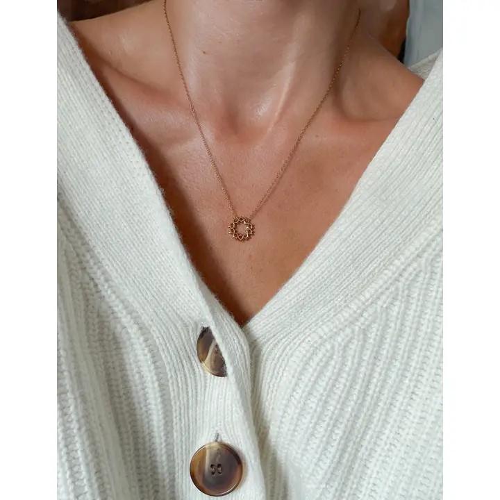 Crown of Thorns Link Necklace