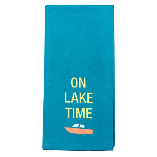 On Lake Time Towel
