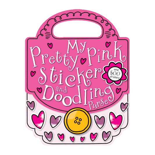My Pretty Pink Sticker Doodling Purse