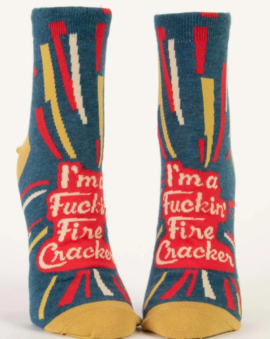I'm A Firecracker Ladies Socks