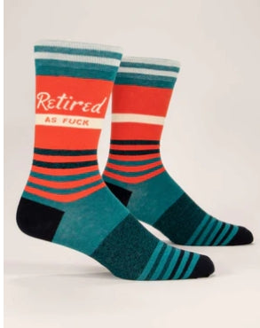Retired as F*** Mens Socks