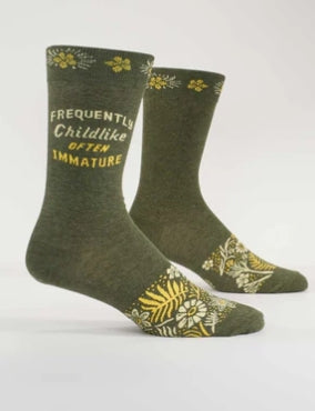 Frequently Childlike Mens Socks
