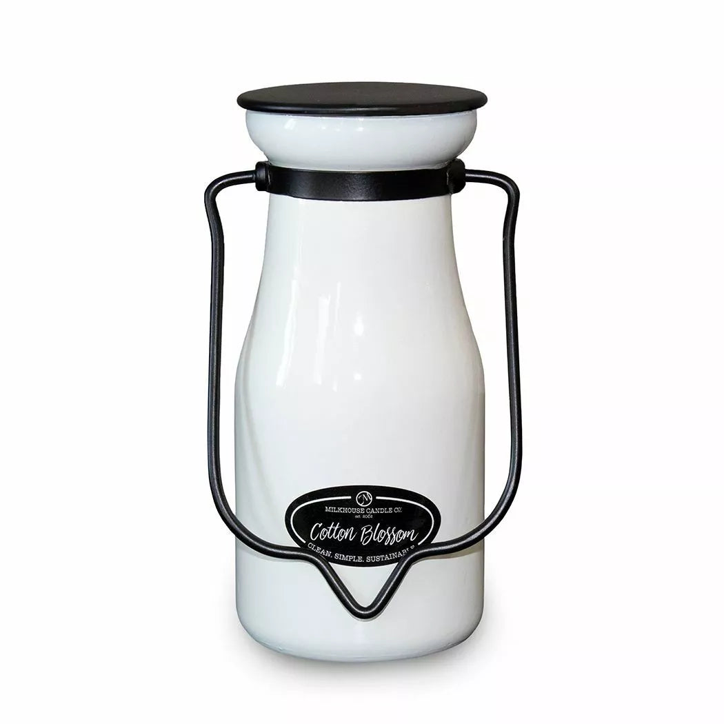 Cotton Blossom Milkbottle Candle