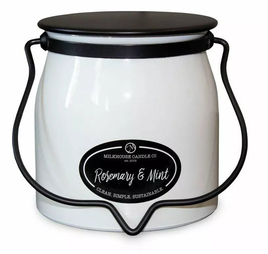 Rosemary & Mint Butter Jar Candle