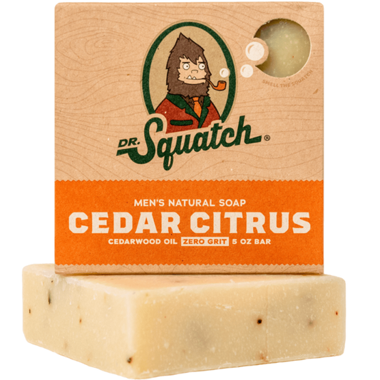 Cedar Citrus Dr Squatch Bar Soap