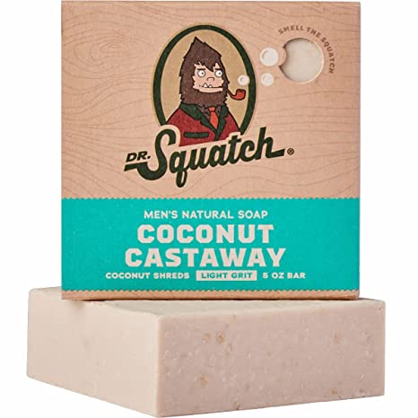 Coconut Castaway Dr Squatch Bar Soap