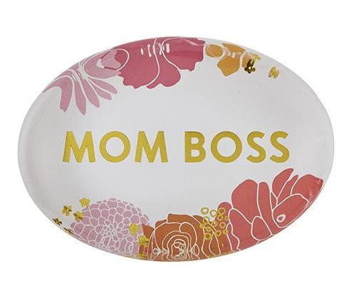 Mom Boss Paperweight