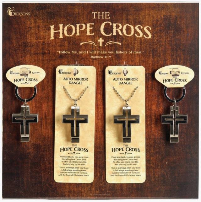 The Hope Cross Keychain