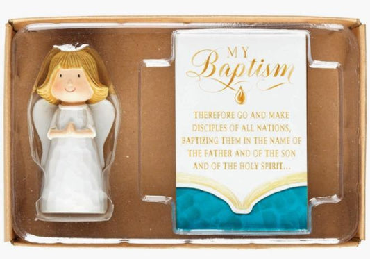 My Baptism Angel & Card