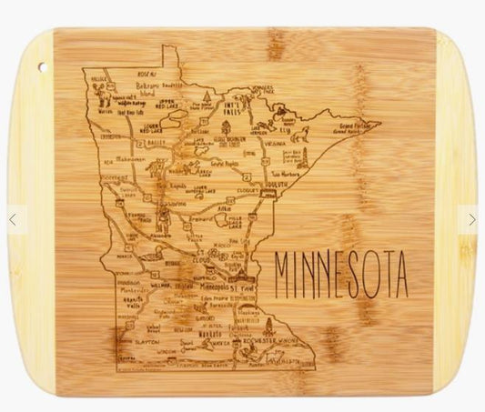Slice of Life Minnesota Mini Cutting/Serving Board