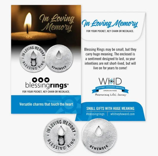 In Loving Memory Blessing Ring