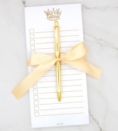 To Do List Crown Gift Set
