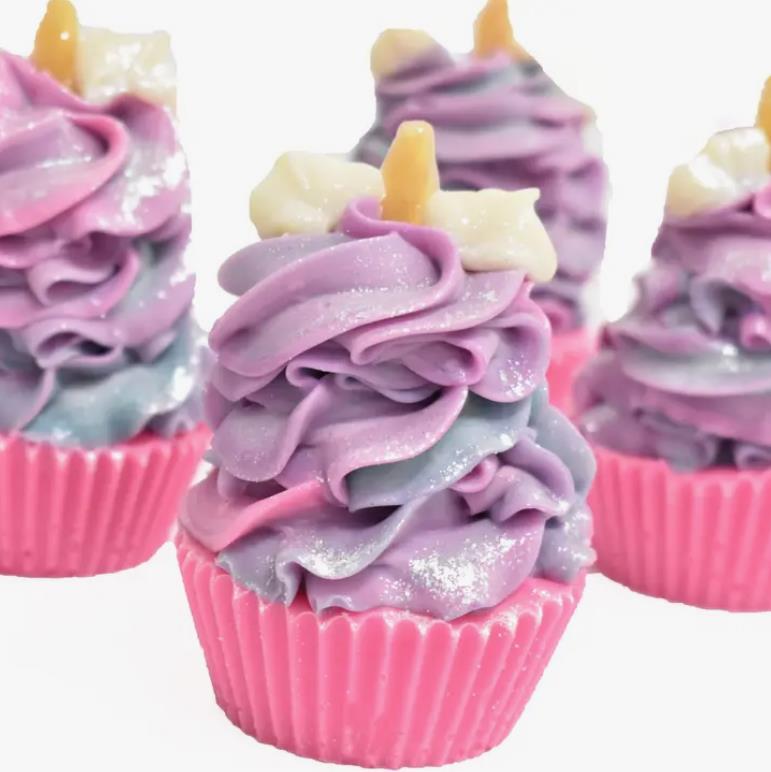 Unicorn Dreams Soap Cupcake