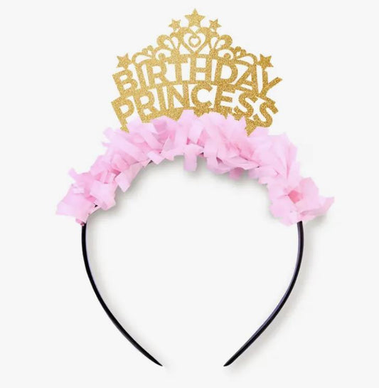 Birthday Princess Party Crown Headband