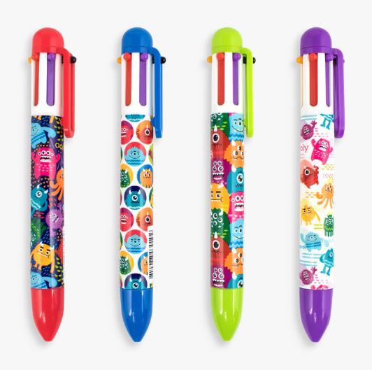 Monster Multi Color Click Pens