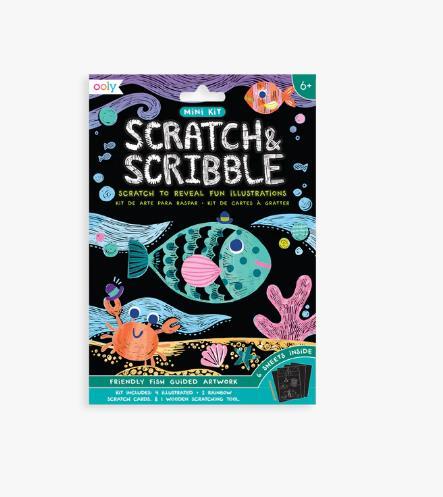 Friendly Fish Scratch & Scribble