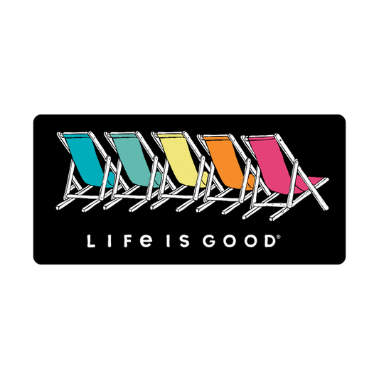Life is Good Small Decal